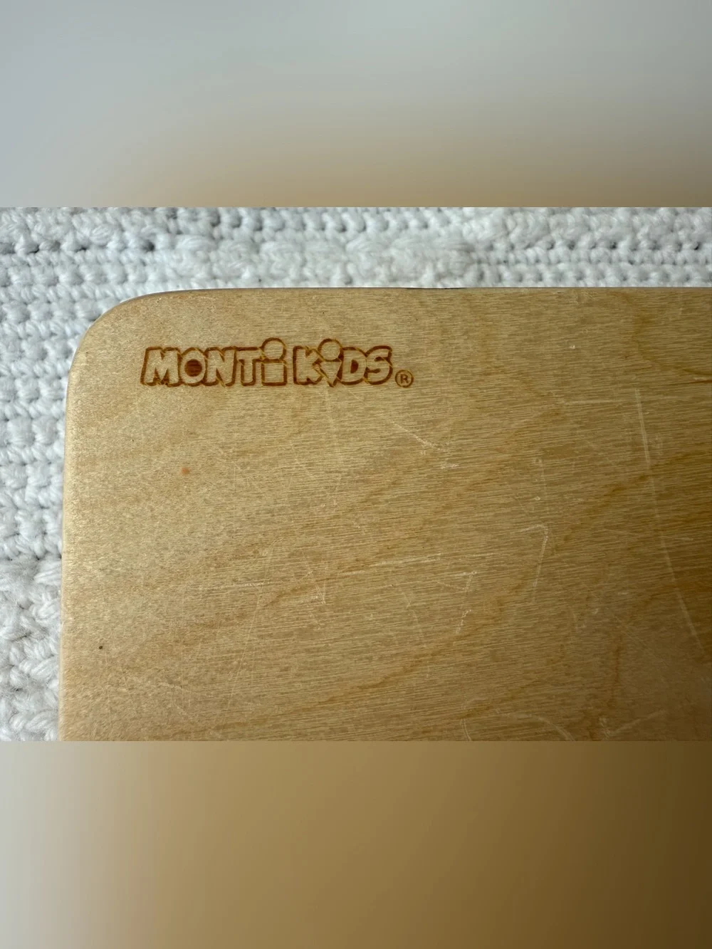 Monti Kids Wooden Peg Box Toy